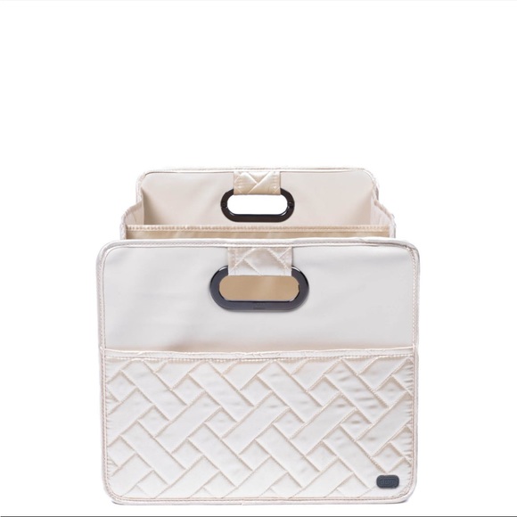 NWT Lug Collapsible Multi-Purpose Organizer in Metallic Champagne 🥂 - Picture 3 of 9